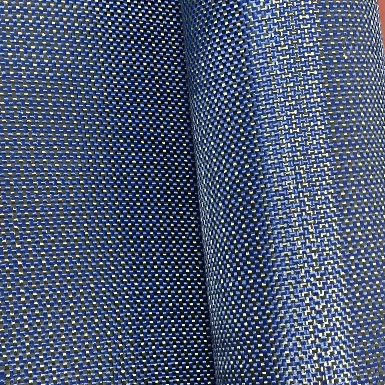 Crepe Pan Carbon - 3K 200gsm Blaues Kevlar- & Carbonfaser-Mischgewebe,
