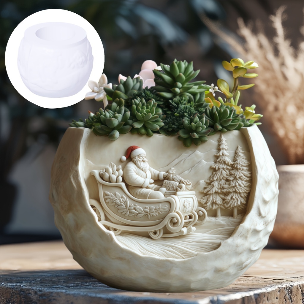Zedern Schlitten Weihnachtsman – Potsticker Mold Bewertung und Preis